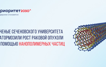 Ученые Сеченовского Университета затормозили рост раковой опухоли с помощью нанополимерных частиц