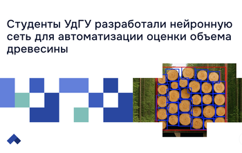 Студенты УдГУ разработали нейронную сеть для автоматизации оценки объема древесины 