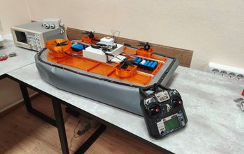 Преодолеет дождь, снег и бездорожье: в УГНТУ создают робот-вездеход на воздушной подушке для нефтяников